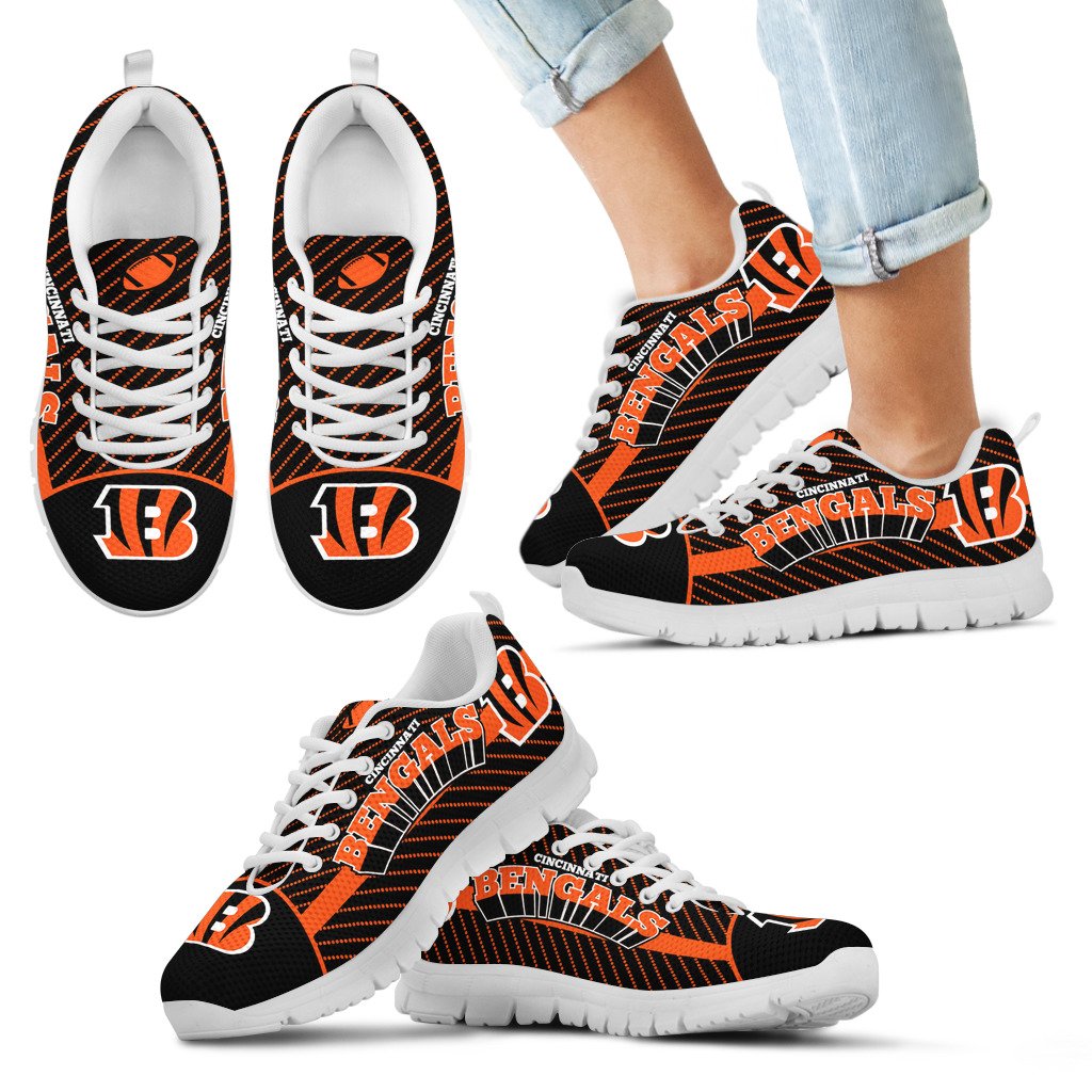 Lovely-Stylish-Fabulous-Little-Dots-Cincinnati-Bengals-Sneakers-1