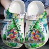 Lucky Clover Gnome Hippie Crocs Gift