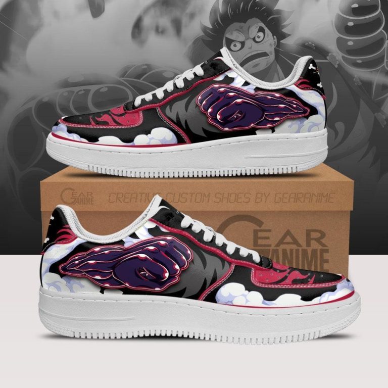 Luffy-Gear-4-Anime-One-Piece-Air-Force-Shoes-1