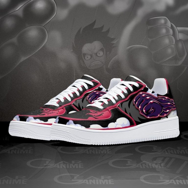 Luffy-Gear-4-Anime-One-Piece-Air-Force-Shoes-2