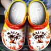 Malibu Coconut Rum Drinking Crocband Clog Shoes