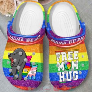 Mama Bear Free Mom Hug Mother’S Day Crocs Crocband Shoes
