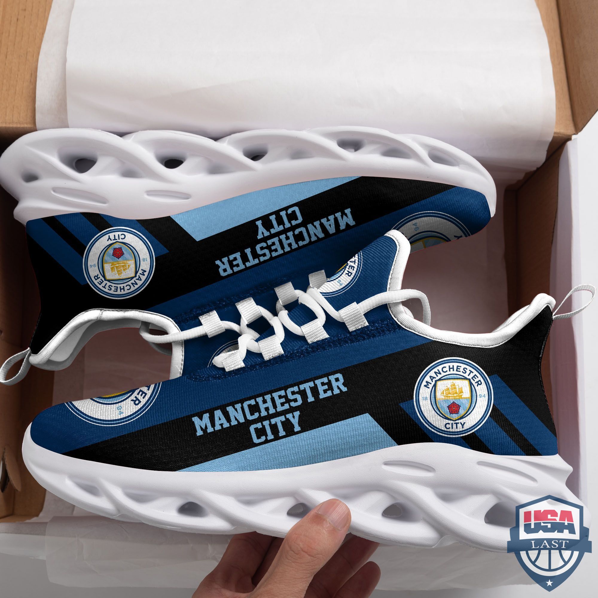 Manchester City Fc Max Soul Sneakers Running Sports Shoes Manchester City Fc Max Soul Sneakers Running Sports Shoes