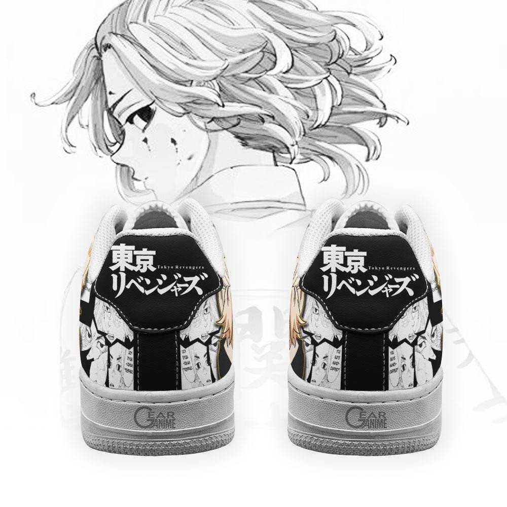 Manjirou Sano Mikey Anime Tokyo Revengers Air Force Shoes Manjirou Sano Mikey Anime Tokyo Revengers Air Force Shoes