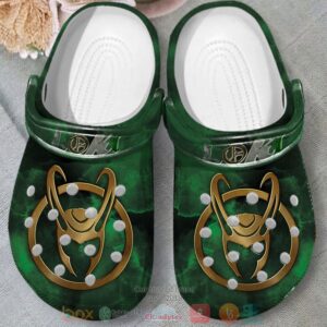 Marvel Loki Green Crocs Crocband Shoes