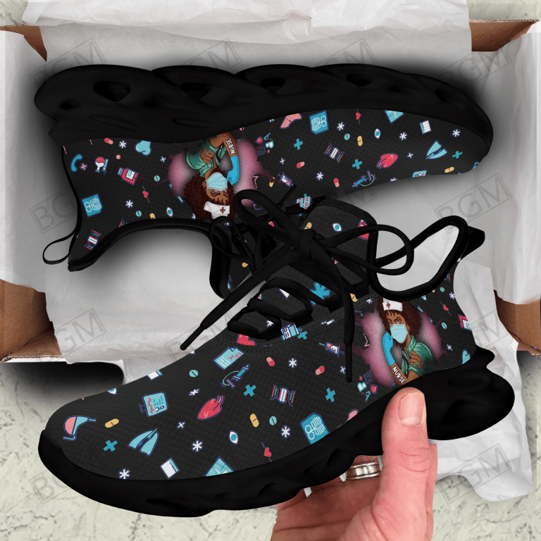 Melanated-Nurse-Clunky-Max-Soul-Shoes-1