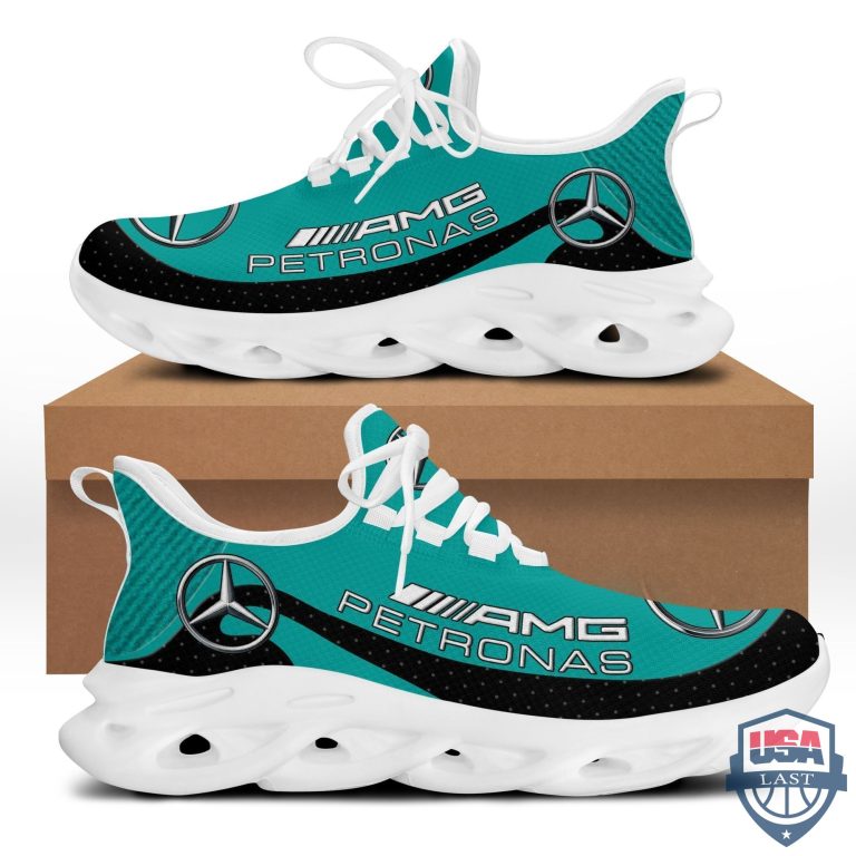 Mercedes-Amg-Petronas-F1-Running-Shoes-Turquoise-And-Black-2