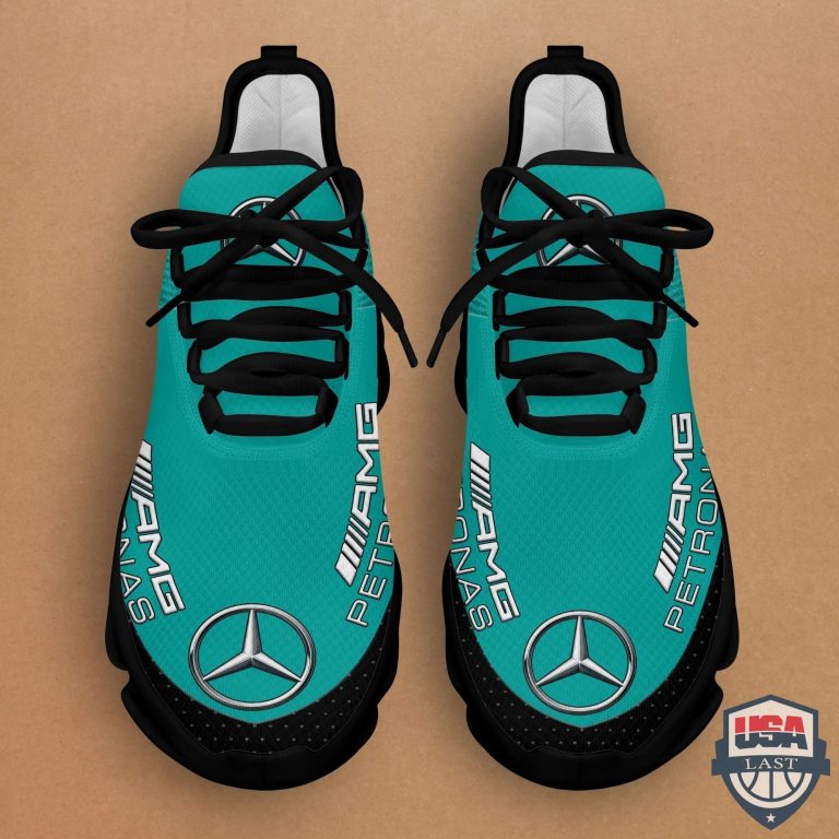 Mercedes-Amg-Petronas-F1-Running-Shoes-Turquoise-And-Black-3