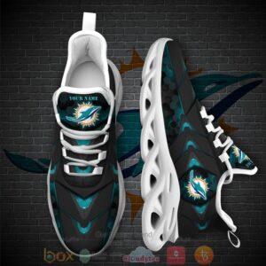 Miami Dolphins Nfl Football Team Personalized Clunky Max Soul Shoes