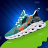 Miami Dolphins Nfl Max Soul Clunky Shoes