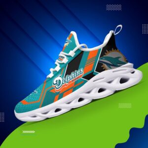 Miami Dolphins Nfl Max Soul Clunky Shoes