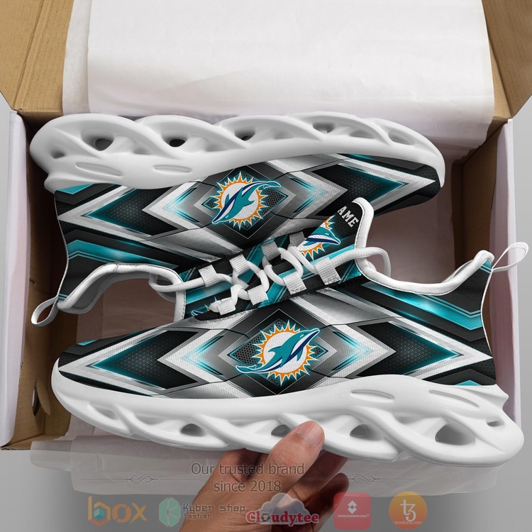 Miami-Dolphins-Nfl-Personalized-Clunky-Max-Soul-Shoes-1