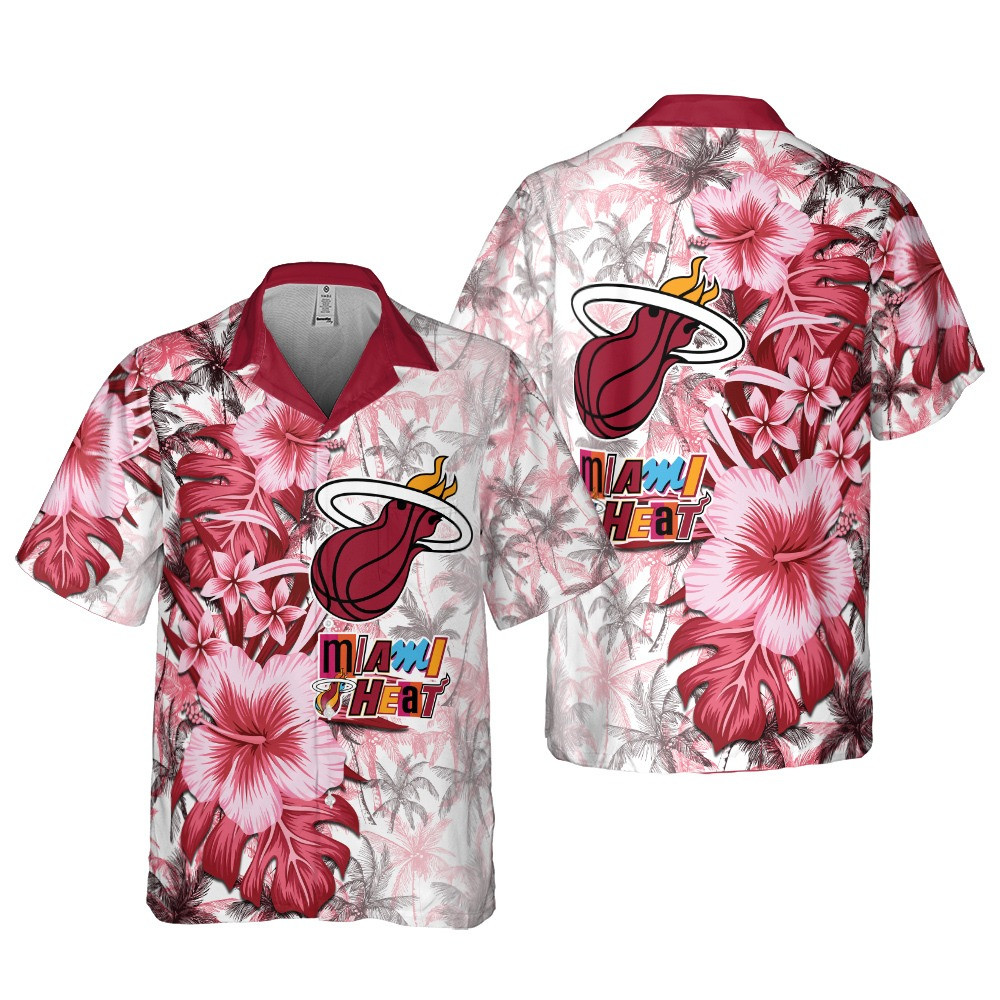 Miami Heat Hawaiian Shirt SH3 Miami Heat Hawaiian Shirt SH3