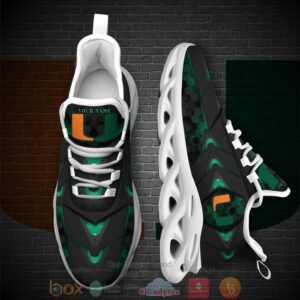 Miami Hurricanes Basketball Team Personalized Clunky Max Soul Shoes