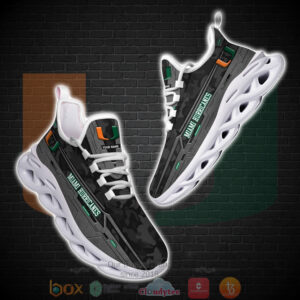 Miami Hurricanes Men’S Basketball Personalized Clunky Max Soul Shoes