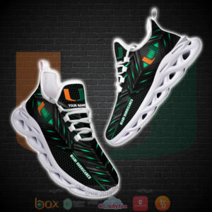 Miami Hurricanes Ncaa Personalized Clunky Max Soul Shoes