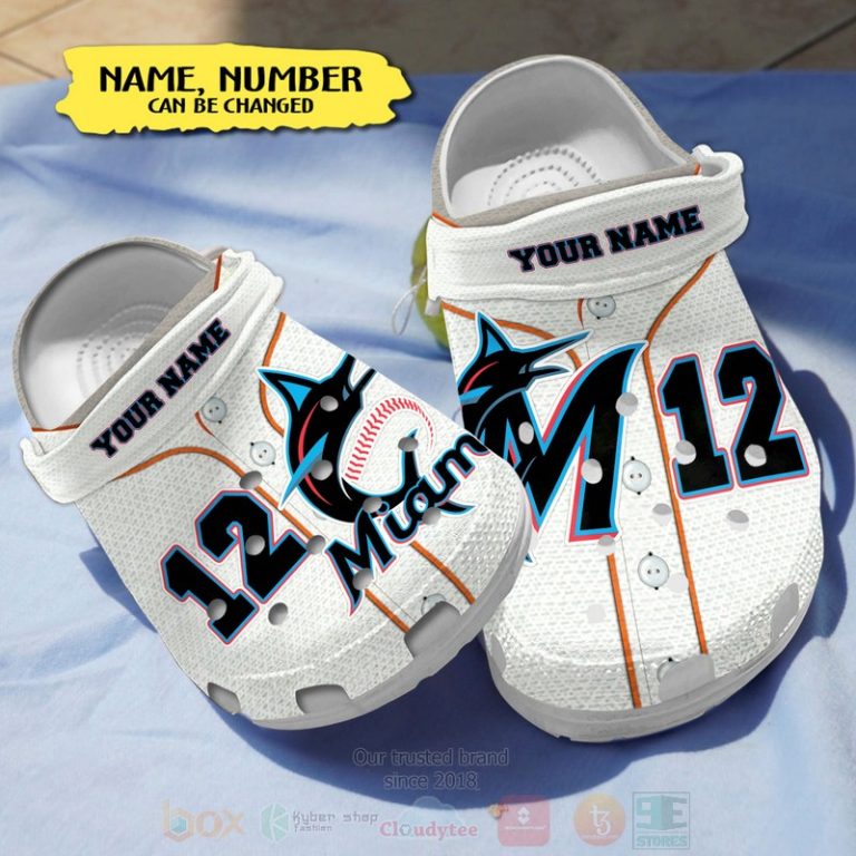 Miami-Marlins-Personalized-Crocband-Crocs-Clog-Shoes-1