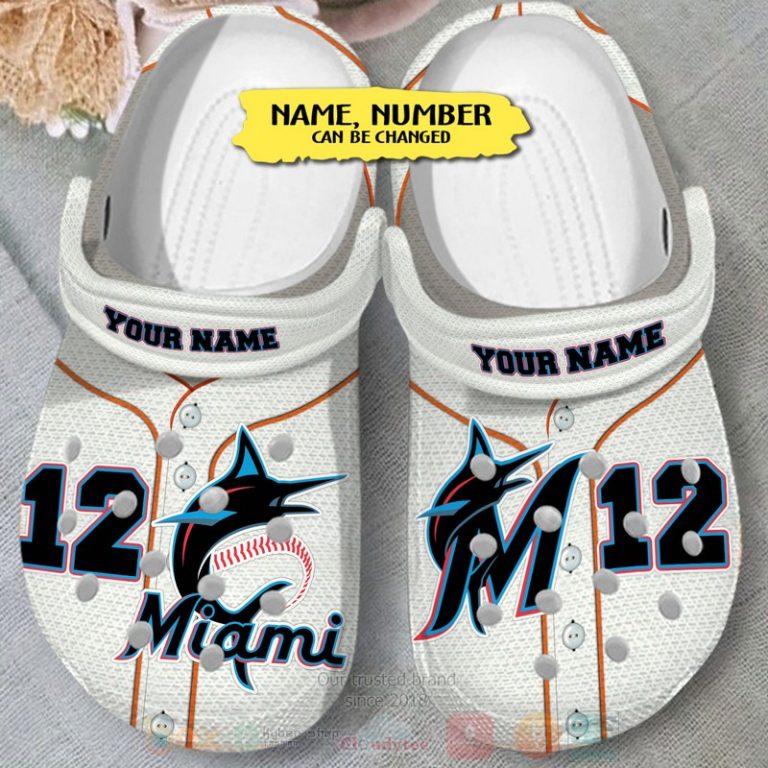 Miami-Marlins-Personalized-Crocband-Crocs-Clog-Shoes-3