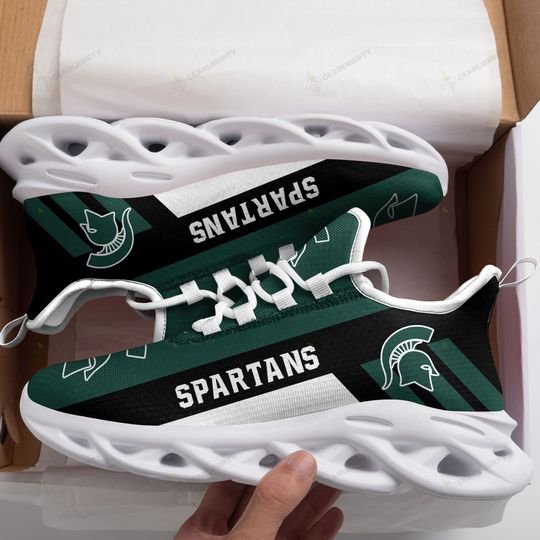 Michigan State Spartans Max Soul Clunky Shoes Michigan State Spartans Max Soul Clunky Shoes