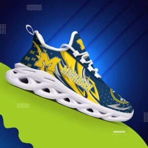 Michigan Wolverines Clunky Max Soul High Top Shoes