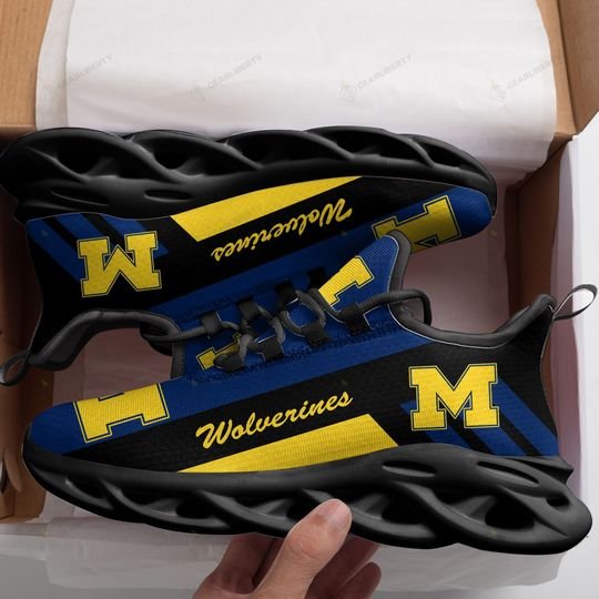 Michigan Wolverines Max Soul Clunky Shoes Michigan Wolverines Max Soul Clunky Shoes