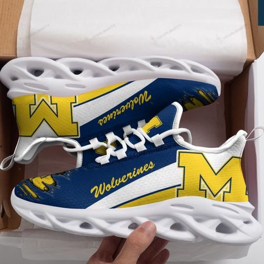 Michigan Wolverines Max Soul Clunky Shoes Michigan Wolverines Max Soul Clunky Shoes