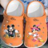 Mickey Mouse And Minnie Mouse Happy Halloween Crocband Crocs Clog Shoes