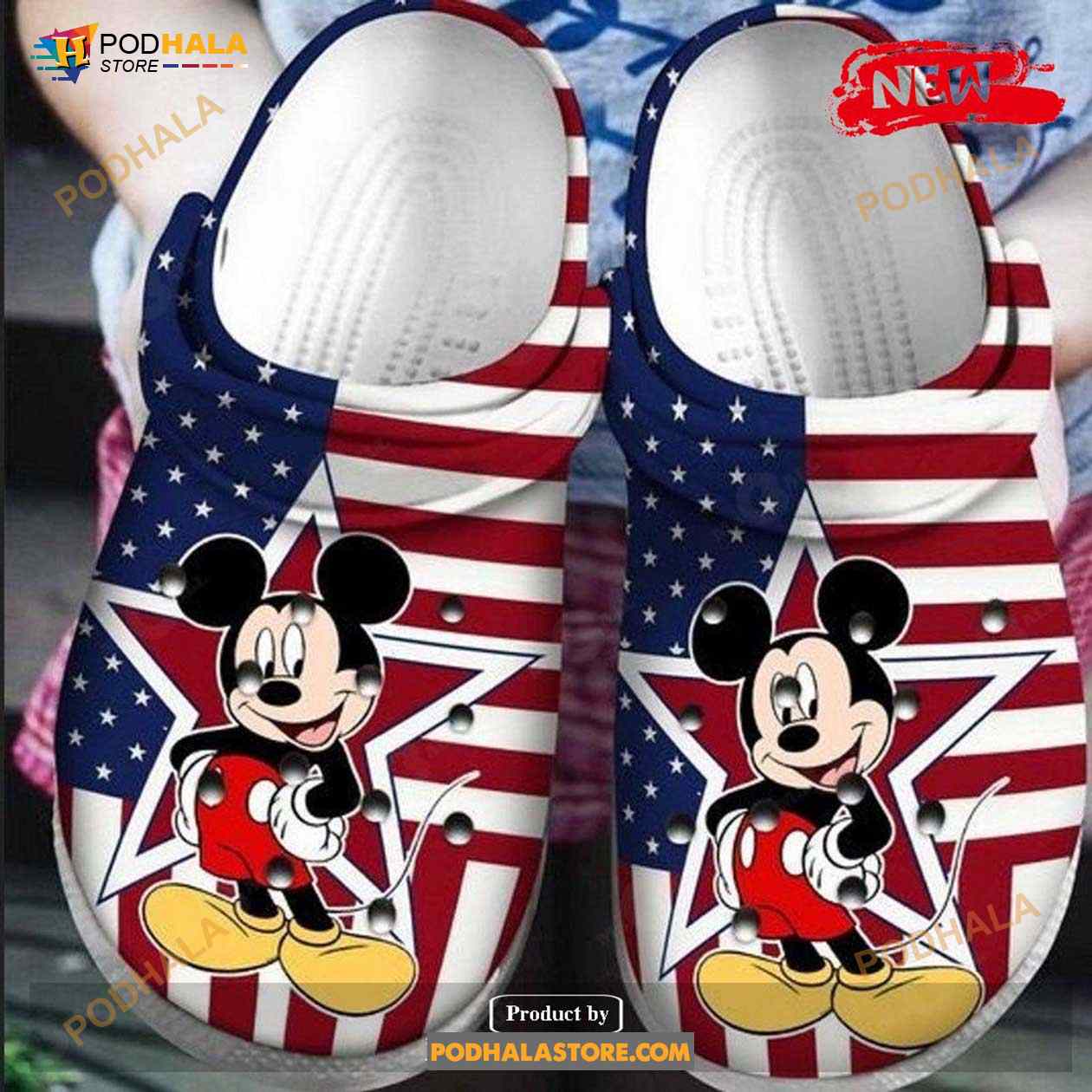 Mickey Mouse For Unisex & Kids Crocs Clog Shoes Mickey Mouse For Unisex & Kids Crocs Clog Shoes