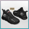 Mighty Morphin Power Rangers Black Custom Name Clunky Max Soul Shoes