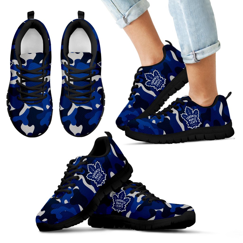 Military Background Energetic Toronto Maple Leafs Sneakers Military Background Energetic Toronto Maple Leafs Sneakers