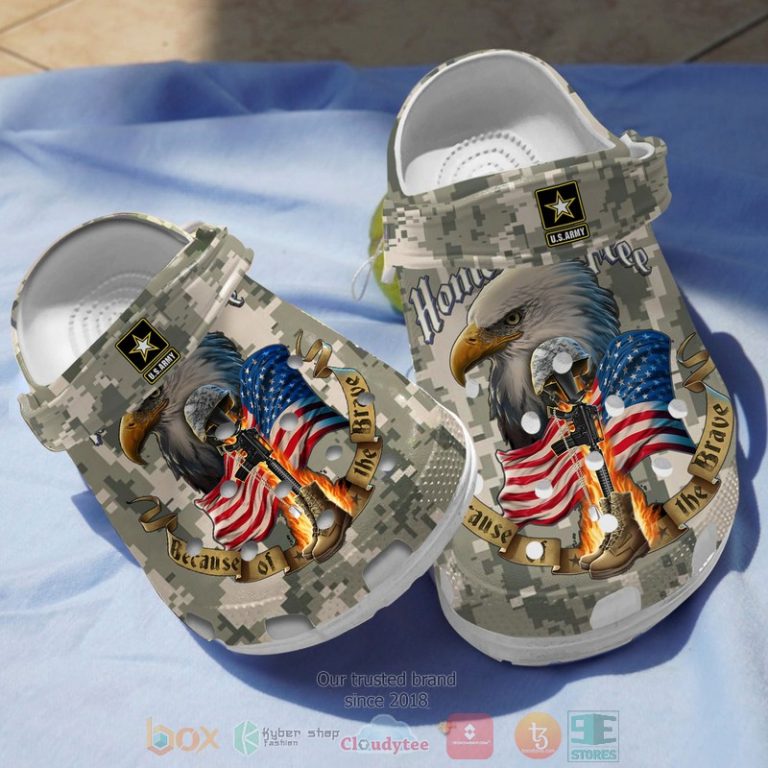 Military-Eagle-Camo-Crocs-Crocband-Shoes-1