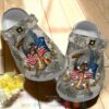 Military Eagle Camo Crocs Crocband Shoes