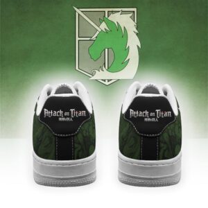 Military Police Attack On Titan Anime Air Force Shoes