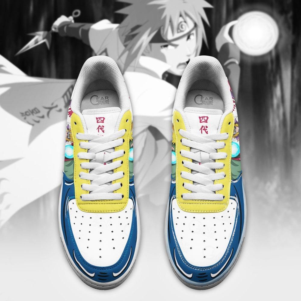 Minato Namikaze Anime Air Force Shoes Minato Namikaze Anime Air Force Shoes