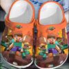 Minecraft Brown Crocband Crocs Clog Shoes