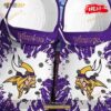 Minnesota Vikings Crocs Minnesota Vikings Charms Vikings Comfortable Classic Clogs Shoes