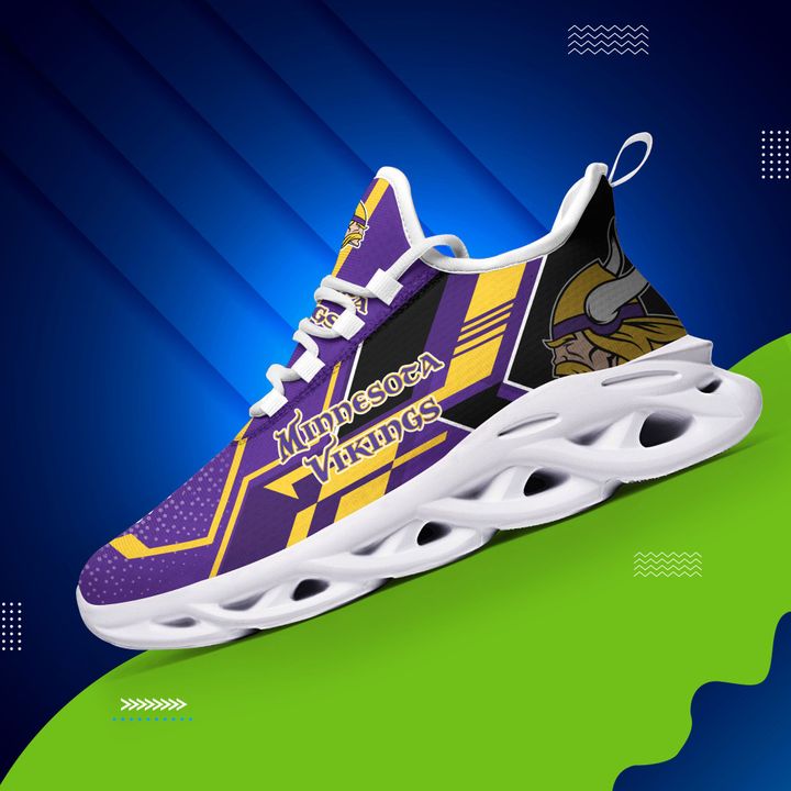 Minnesota Vikings Nfl Max Soul Clunky Shoes Minnesota Vikings Nfl Max Soul Clunky Shoes
