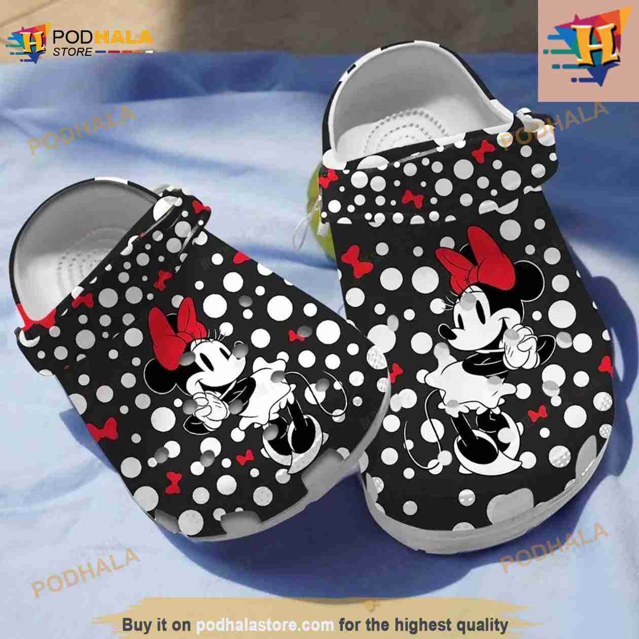 Minnie Mouse Classic Crocs Clog Shoes Minnie Mouse Classic Crocs Clog Shoes