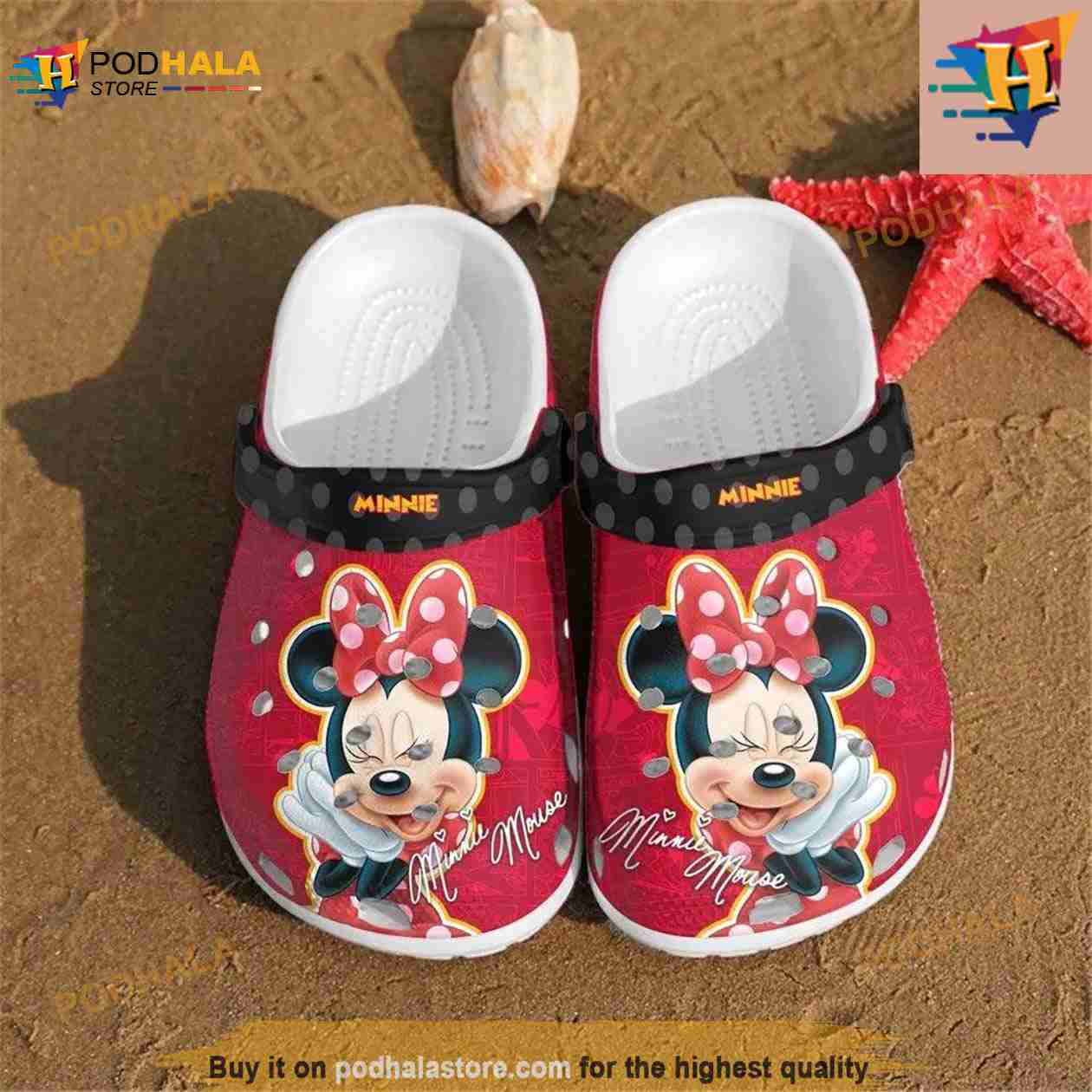 Minnie Mouse Crocs Clog For Men Women Minnie Mouse Crocs Clog For Men Women