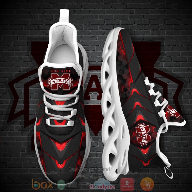 Mississippi State Bulldogs Basketball Team Personalized Clunky Max Soul Shoes Mississippi State Bulldogs Basketball Team Personalized Clunky Max Soul Shoes