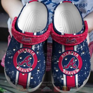Mlb Atlanta Braves Crocband Crocs Clog Shoes