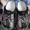 Mlb Chicago White Sox Black-White Crocband Crocs Clog Shoes