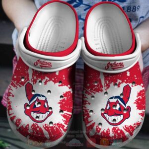 Mlb Chief Wahoo Crocband Crocs Clog Shoes