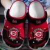 Mlb Cincinnati Reds Red-Black Crocband Crocs Clog Shoes