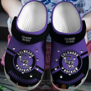 Mlb Colorado Rockies Crocband Crocs Clog Shoes