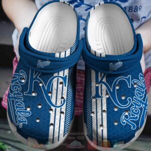 Mlb Kansas City Royals Blue Crocband Crocs Clog Shoes