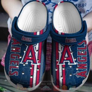 Mlb Los Angeles Angels Blue Crocband Crocs Clog Shoes