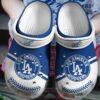 Mlb Los Angeles Dodgers White-Blue Crocband Crocs Clog Shoes