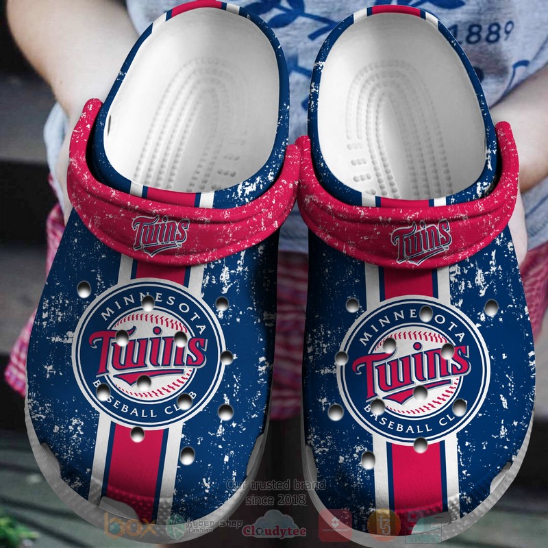 Mlb Minnesota Twins Navy Crocband Crocs Clog Shoes Mlb Minnesota Twins Navy Crocband Crocs Clog Shoes