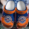 Mlb New York Mets Orange-Blue Crocband Crocs Clog Shoes